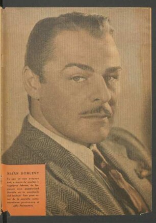 [Fotografía de] Brian Donlevy