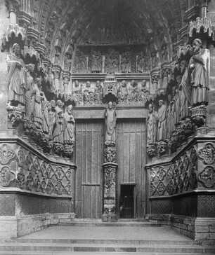 Amiens, Kathedrale, nördliches Westportal, Firminiusportal