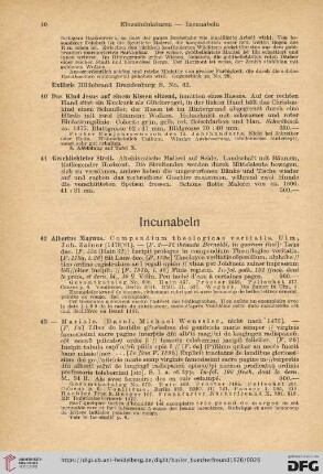 Incunabeln