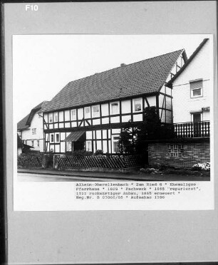 Ehemaliges Pfarrhaus