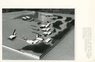Wassersportclub am Müggelsee, Berlin-Friedrichshagen (Diplomarbeit bei Bernhard Hermkes): Modellfoto