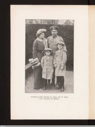 Großherzog Ernst Ludwig von Hessen mit Familie