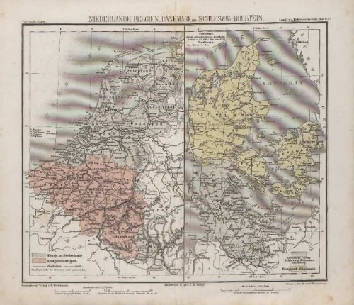 Niederlande, Belgien, Dänemark und Schleswig-Holstein
