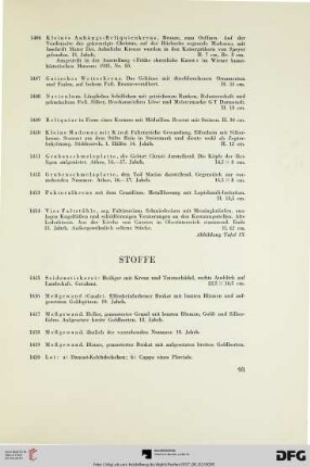 Stoffe (Nr. 1415-1484)