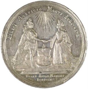 Kurfürst Friedrich August I. - Vermählung des Kurprinzen Friedrich August mit Maria Josepha