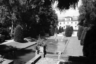 Bühl: Park mit Springbrunnen