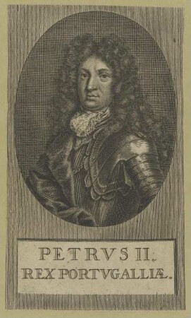 Bildnis von Petrvs II., König von Portugal