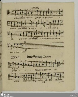 XXXII. Singet dem Herrn ein neues Lied
