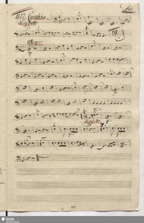 1157. Cavatina: Quello è il tetto quello è il nido / Cimarosa, D.