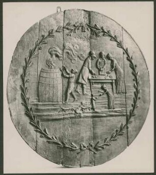 Faßboden um 1800