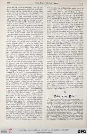 Münchener Brief