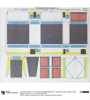 Zentralflughafen Berlin – Tempelhof. (Sechs Bogen) Dritter Bogen.