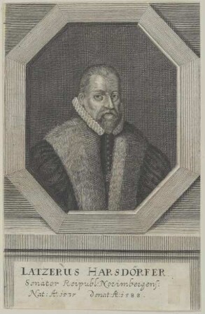 Bildnis des Lazarus Harsdörfer