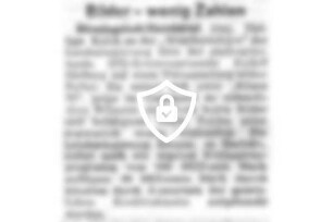 Bilder - weniger Zahlen