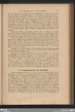 27. Gruppenaufnahmen und Genrebilder