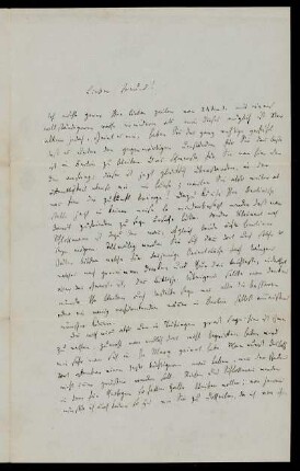 Nr. 34: Brief von Heinrich Ewald an August Dillmann, Göttingen, 28.2.1872