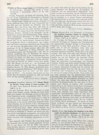 218-218 [Rezension] Merkelbach, Benedictus Henricus, Summa theologiae moralis ad mentem D. Thomae et ad normam iuris novi
