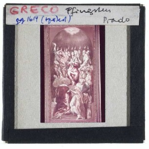 Greco, Ausgießung des Hl. Geistes