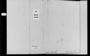 Forst, katholische Gemeinde: Standesbuch 1853-1869