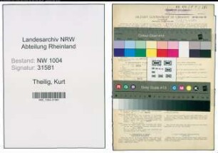 Entnazifizierung Kurt Theilig , geb. 19.12.1898 (Kaufmann)