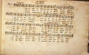 Gesellschaftliche Gesaenge : für 4 Männerstimmen ; 1. Slg. v. 4stg. Gesängen ; op. 1