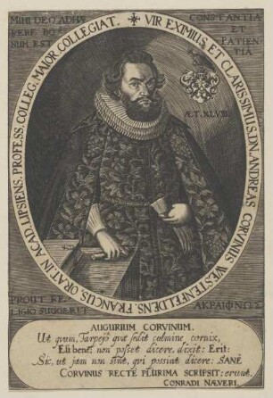 Bildnis des Andreas Corvinus