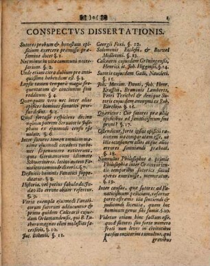 Exercitatio hist. mor. de sutoribus fanaticis