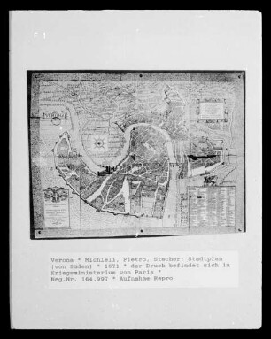 Stadtplan von Verona