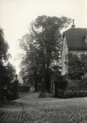 Rochlitz. Alter Hof am "Hohen Haus"