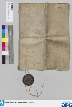 Ordnung der geistlichen Gerichte im Bistum Würzburg, erlassen von Bischof Gotfrid.