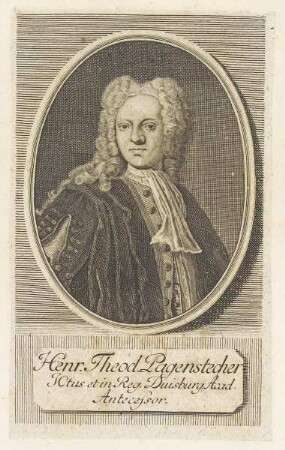 Bildnis des Henr. Theod. Pagenstecher