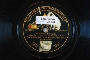 Archibald Douglas : Ballade; I. Teil / von C. Loewe. Text von Th. Fontane