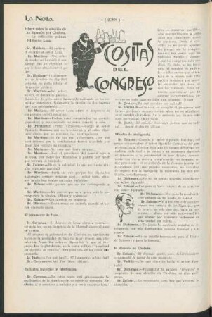 Cositas del congreso
