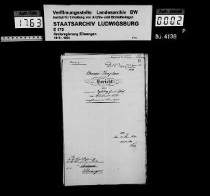 Feuersachen, OA Künzelsau