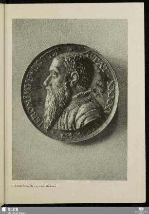 1. Lotter-Medaille von Hans Reinhart