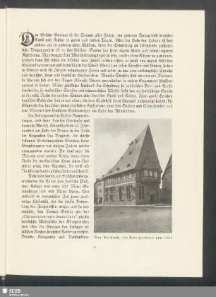 Das Brusttuch, ein Patrizierhaus von 1526