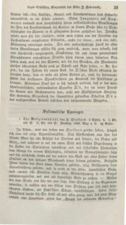 23-58 Systematische Theologie