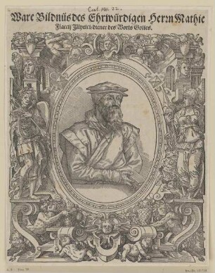 Bildnis des Mathias Flaccius Illyricus