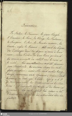 B,10b: Sentences sur l'antiquitè [franz. Übersetzung]