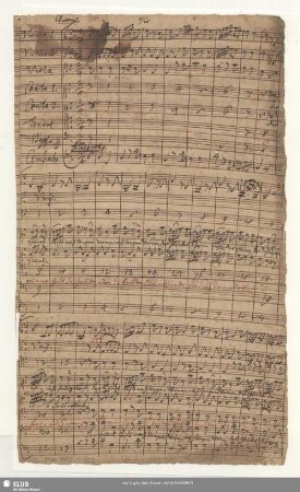 Der Himmel läßt nach langem Weinen - Mus.2477-E-509 - Mus.2477-E-509a