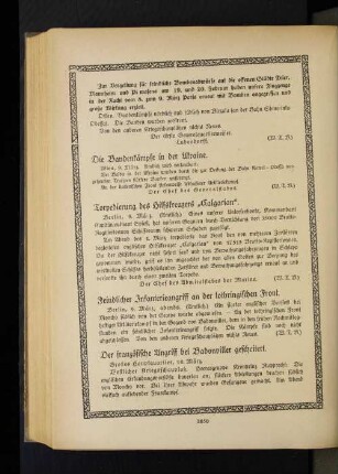Feindlicher Infanterieangriff an der lothringischen Front.