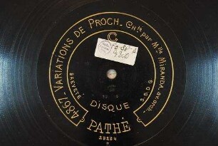 Vatiations de Proch: [op. 164] / [Heinrich Proch]