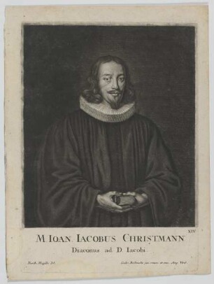 Bildnis des Ioan. Iacobus Christmann