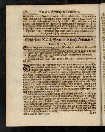 476-483, Epistel am XVII. Sonntage nach Trinitatis