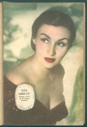 Tita Merello, primera actriz de la escena nacional - [Fotografía]