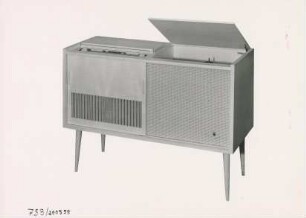 Grundig Fernseh-Stereo-Konzertschrank "Zauberspiegel 53 K 4" von Heinz R. Hübner