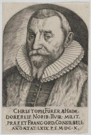 Bildnis des Christoph Fürer ab Haimedorf