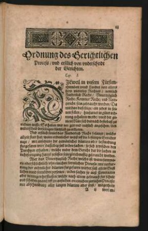 Ordnung des Gerichtlichen Process ...