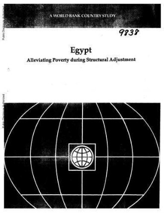 Egypt : alleviating poverty during structural adjustment