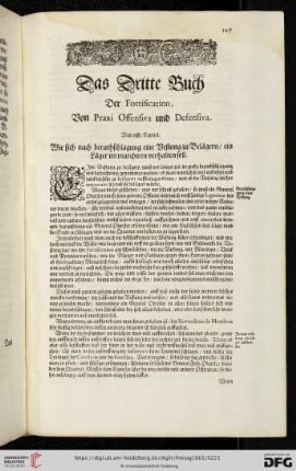 Das Dritte Buch. Der Fortification, Von Praxi Offensiva und Defensiva